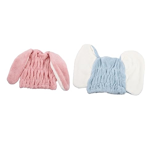 ibasenice Super Saugfähige Duschhaube Aus Fleece – Haartrockenhaube Für Damen Badehut Mit Bezauberndem Design Schnelltrocknend Für Lockiges Und Glattes Haar von ibasenice