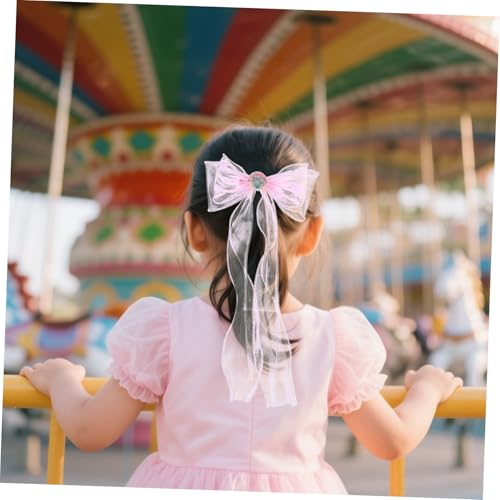 ibasenice Teiliges Meerjungfrau Schmuckset für Mädchen Leichtes Hautfreundliches Prinzessin-accessoires-set mit Perlenarmband Muschel-halskette Ring Schleifen-haarklammern zum Verkleiden von ibasenice