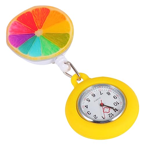ibasenice 2stücke Funny Pocket Watch Mit Telescopic-Funktion Praktische Und Tragbare Schwesternuhr Für Pflegekräfte Als Für Ärzte Und Pfleger Langlebiges Material Klare Ziffern Für von ibasenice