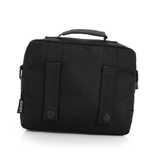 ibasenice Unisex Kleine Outdoor Schultertasche aus Robustem Nylon Multifunktionale Taktische Umhängetasche mit Verstellbarem Gurt für Camping Wandern und Reisen von ibasenice