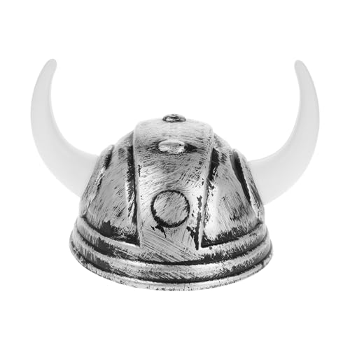 ibasenice Wikingerhelm Mit Hörnern Kriegerhelm Mittelalterlicher Ritterhelm Kostüm Hut Soldat Kopfbedeckung Für Halloween Cosplay Maskerade Requisite von ibasenice