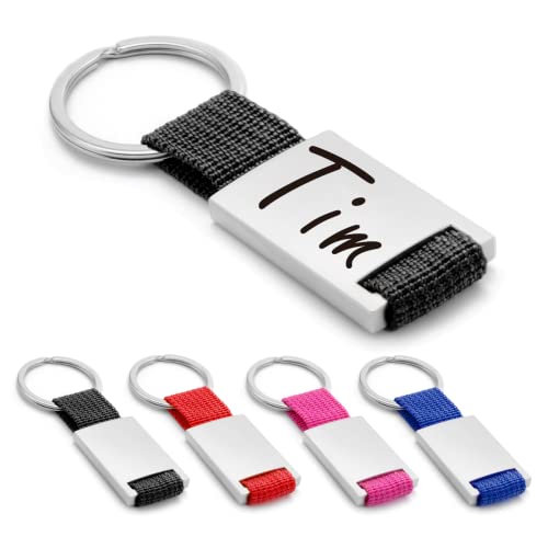 ibera gifts - Schlüsselanhänger personalisiert mit Namen und Gravur, personalisierte Schlüsselanhänger mit Text, Geschenkidee von ibera gifts