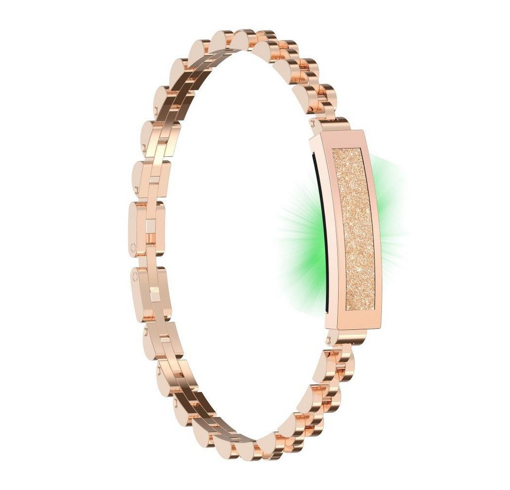 ibettertec Armband Smartarmband Armband Damen Intelligentes Smartarmband (Paararmbänder Intelligentes Sensorarmband, FitnessuhrTracker mit Schlafmonitor/Blutdruck/Herzfrequenz), lP68 wasserdicht, für iOS& Android von ibettertec