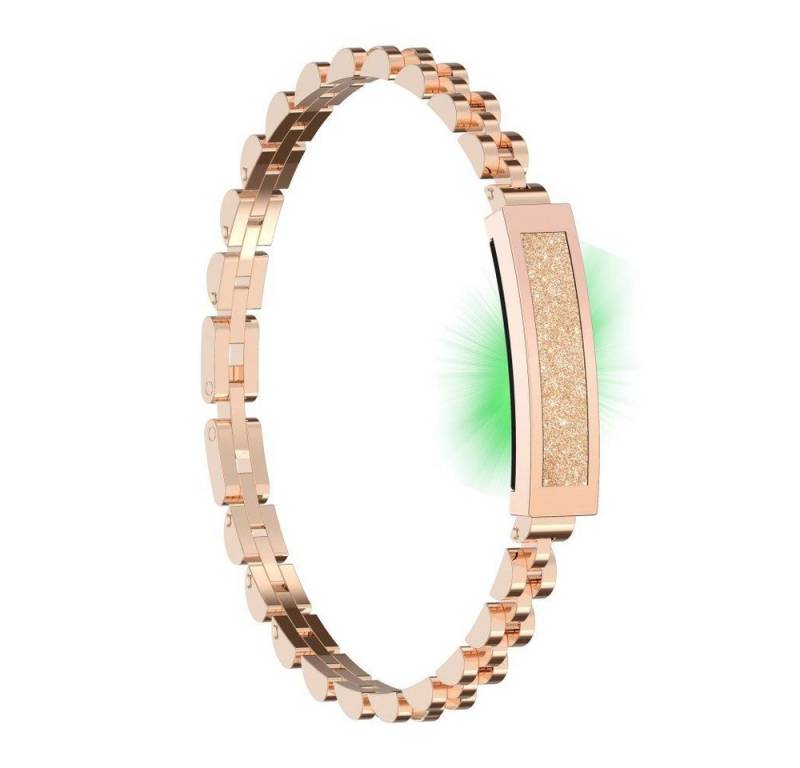 ibettertec Armband Smartarmband Armband Damen Intelligentes Smartarmband (Paararmbänder Intelligentes Sensorarmband, FitnessuhrTracker mit Schlafmonitor/Blutdruck/Herzfrequenz), lP68 wasserdicht, für iOS& Android von ibettertec