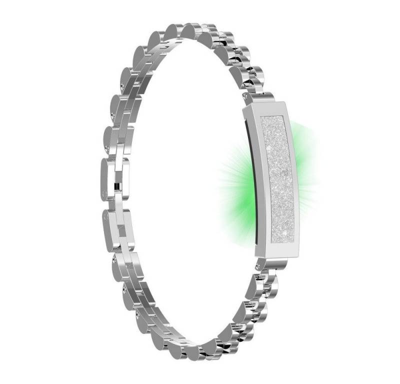 ibettertec Armband Smartarmband Armband Damen Intelligentes Smartarmband (Paararmbänder Intelligentes Sensorarmband, FitnessuhrTracker mit Schlafmonitor/Blutdruck/Herzfrequenz), lP68 wasserdicht, für iOS& Android von ibettertec