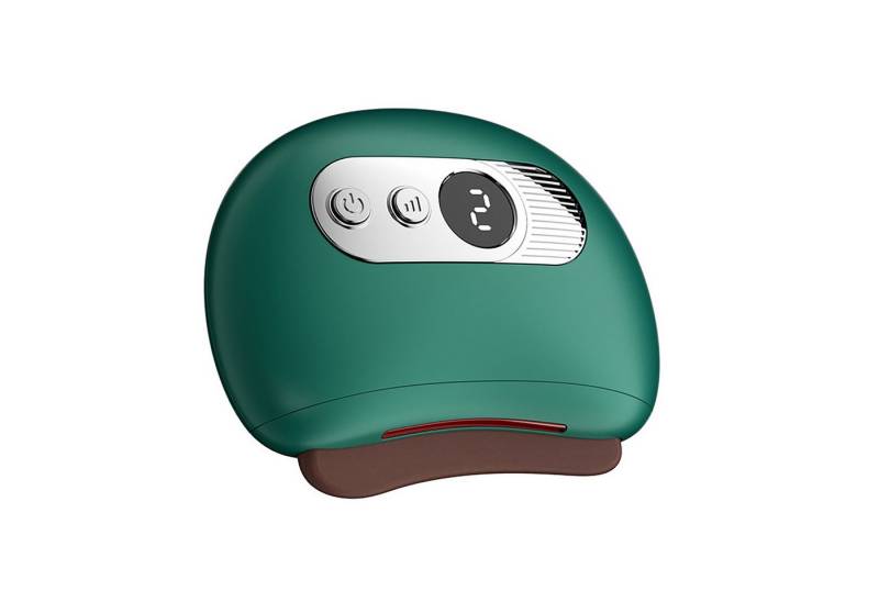 ibettertec Gesichtsmassagegerät Gua Sha Gesichts-Massager Cellulite-Massagegerät, für Hals, Gesicht, Beine Schwellungen reduzieren,Durchblutung -Lymphdrainage, Faltenreduzierung Massagegerät, 9-stufige Vibration Heizung von ibettertec