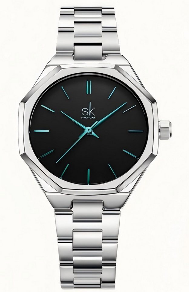 ibettertec Quarzuhr Quarzuhr, Armbanduhr Edelstahl Damen Uhr, Multifunktionsuhr Damenuhr, Edelstahl Armbanduhr, Chronograph Damenuhr, Geschenkebox ibettertec Quarzuhr Quarzuhr, Armbanduhr Edelstahl Damen Uhr, Multifunktionsuhr Damenuhr, Edelstahl Armbanduhr, Chronograph Damenuhr, Geschenkebox von ibettertec