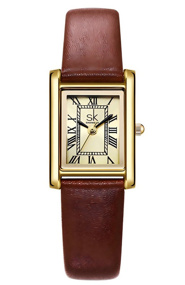 ibettertec Quarzuhr Quarzuhr, Armbanduhr Leder Damen Uhr, Multifunktionsuhr Damenuhr, (Multifunktionsuhr Armbanduhr, Lederarmband Armbanduhr, Chronograph Damenuhr, Damenuhr) von ibettertec