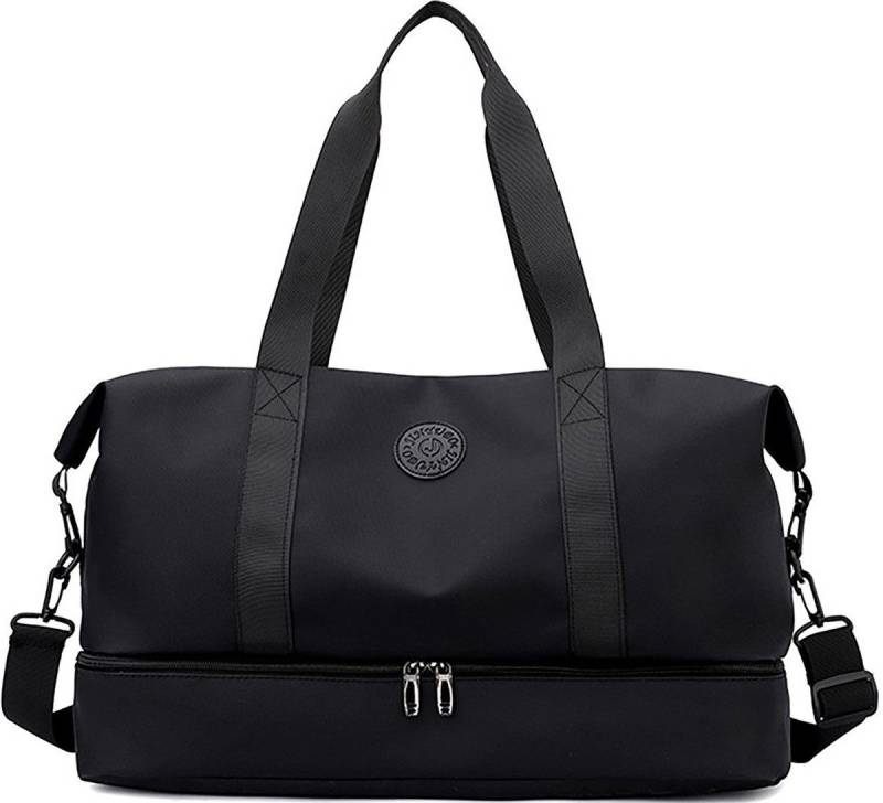 ibettertec Reisetasche Fitnesstasche,Sporttasche,Große Umhängetasche mit Schuhfach&Nassfach (Atmungsaktiv, wasserdicht, verschleißfest, großes Fassungsvermögen), Schultergurt, für Yoga, Schwimmen, Tourismus, Fitness von ibettertec