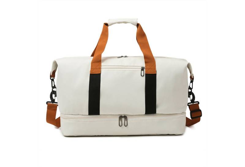 ibettertec Reisetasche Fitnesstasche,Sporttasche,Große Umhängetasche mit Schuhfach&Nassfach (Atmungsaktiv, wasserdicht, verschleißfest, großes Fassungsvermögen), Schultergurt, für Yoga, Schwimmen, Tourismus, Fitness von ibettertec