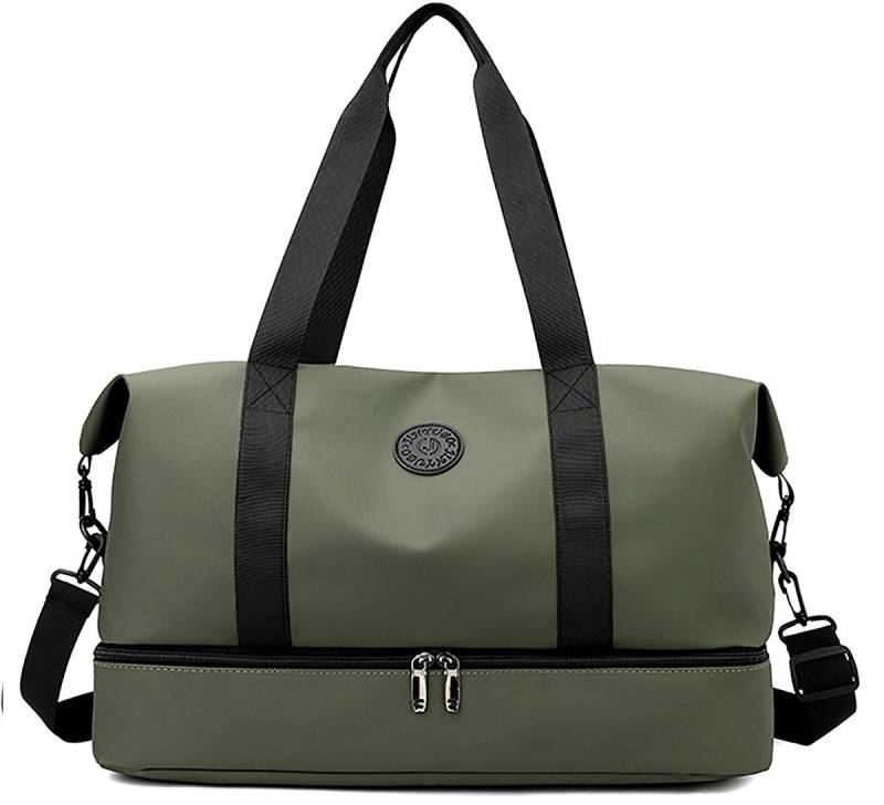 ibettertec Reisetasche Fitnesstasche,Sporttasche,Große Umhängetasche mit Schuhfach&Nassfach (Atmungsaktiv, wasserdicht, verschleißfest, großes Fassungsvermögen), Schultergurt, für Yoga, Schwimmen, Tourismus, Fitness von ibettertec