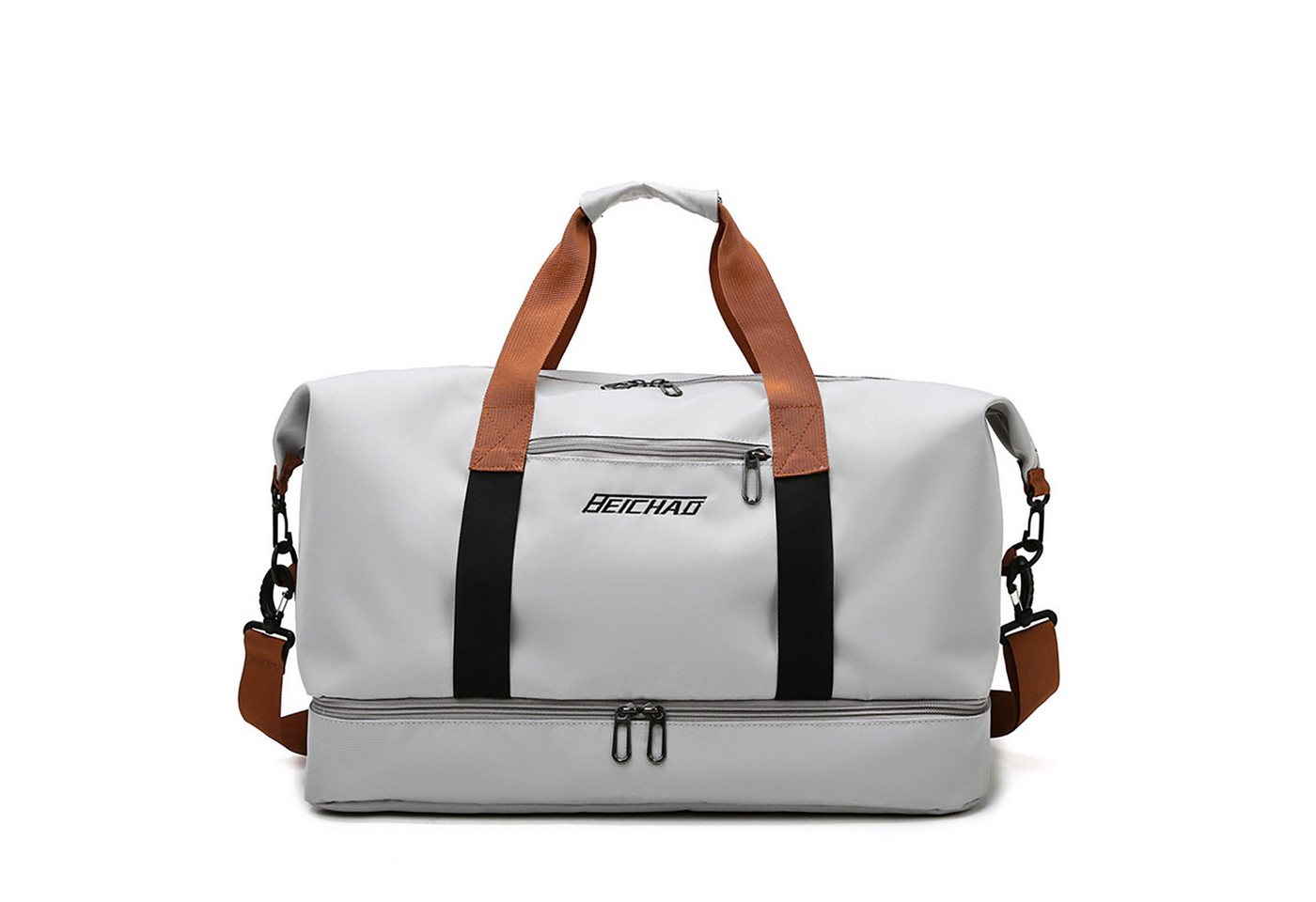 ibettertec Reisetasche Fitnesstasche,Sporttasche,Große Umhängetasche mit Schuhfach&Nassfach (Atmungsaktiv, wasserdicht, verschleißfest, großes Fassungsvermögen), Schultergurt, für Yoga, Schwimmen, Tourismus, Fitness von ibettertec