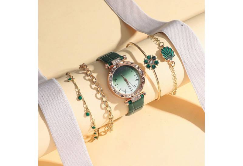 ibettertec Schmuckset 5pcs Armbanduhr Volle Kristall Diamanten,Geschenke für Damen (Quarz Uhr Kristall Schmuckset,Edelstahl Uhren Damen Quarzuhr,Geschenke für Frauen, Weihnachtsgeschenk, Neujahrsgeschenk), Geburtstagsgeschenke,Muttertag Geschenke, Valentinstag Geschenke ibettertec Schmuckset 5pcs Armbanduhr Volle Kristall Diamanten,Geschenke für Damen (Quarz Uhr Kristall Schmuckset,Edelstahl Uhren Damen Quarzuhr,Geschenke für Frauen, Weihnachtsgeschenk, Neujahrsgeschenk), Geburtstagsgeschenke,Muttertag Geschenke, Valentinstag Geschenke von ibettertec