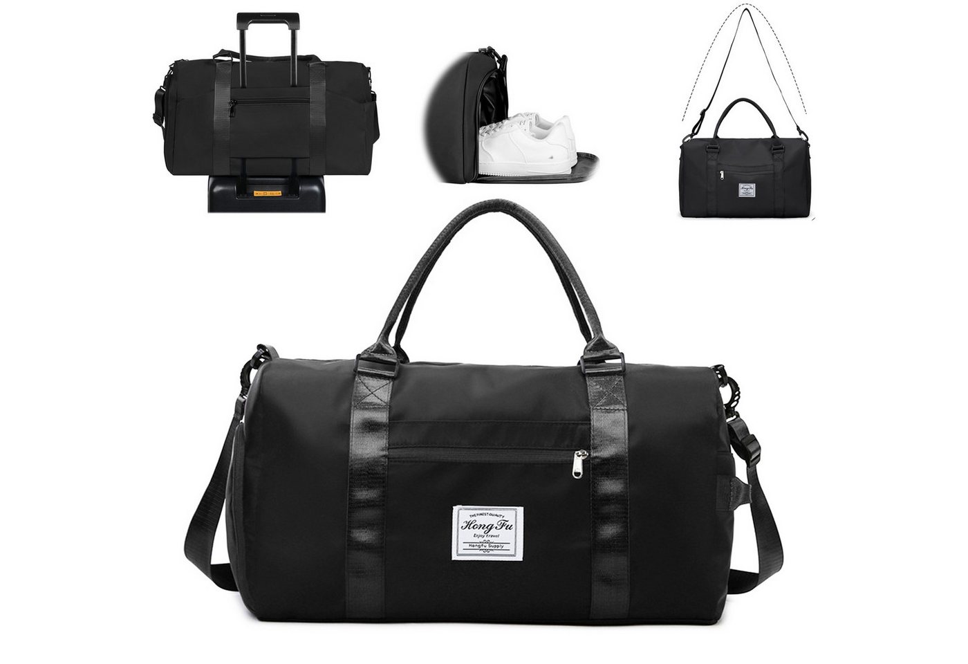 ibettertec Sporttasche Reisetasche Handtaschen Wasserdicht mit Nassfach & Schuhfach (35L großes Fassungsvermögen, verstellbaren Schultergurten Fitnesstasche, für Herren Damen, für Sport & Reisen, mehreren Fächern), wasserdicht, abriebfest, atmungsaktiv ibettertec Sporttasche Reisetasche Handtaschen Wasserdicht mit Nassfach & Schuhfach (35L großes Fassungsvermögen, verstellbaren Schultergurten Fitnesstasche, für Herren Damen, für Sport & Reisen, mehreren Fächern), wasserdicht, abriebfest, atmungsaktiv von ibettertec