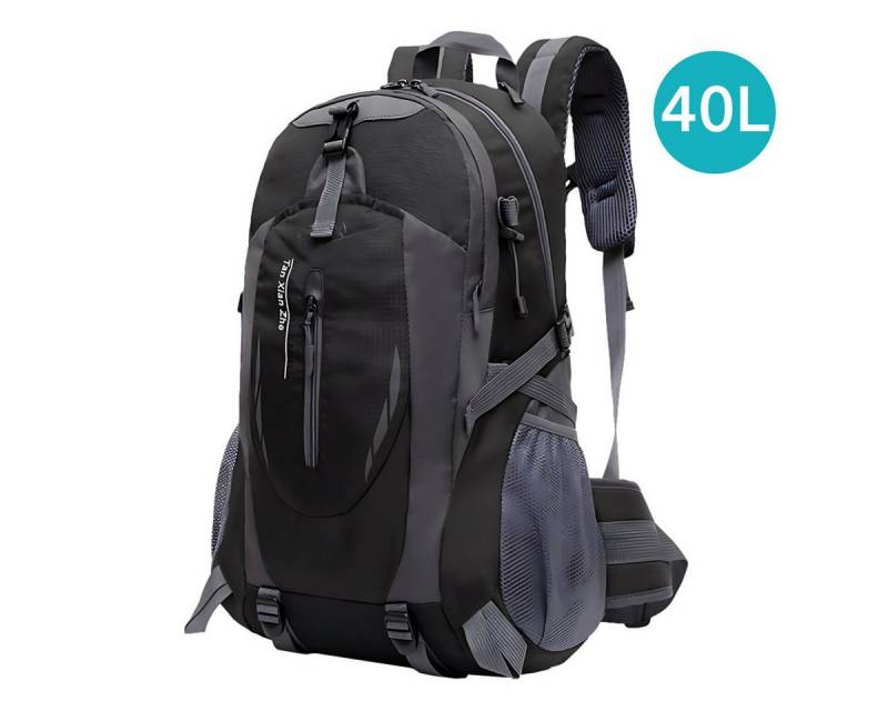 ibettertec Wanderrucksack,40L-50L Trekkingrucksack Reiserucksack Outdoorrucksack mit Hüftgurt (Trekkingrucksack für wandern, klettern, Reisen Sport), schnell trocknend, wasserabweisend, leicht von ibettertec
