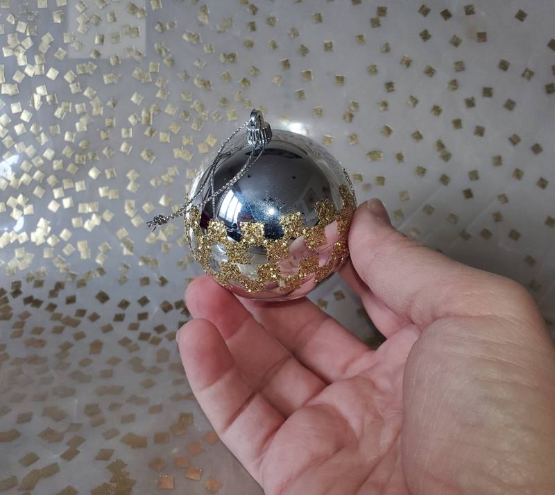 Neue Neuheit Weihnachtskugel Ornament Hängen Einzigartig Fancy Verlobungsring/Doppelring Geschenkbox Versprechen Ring Ehering Urlaub Vorschlag von iboxnyc