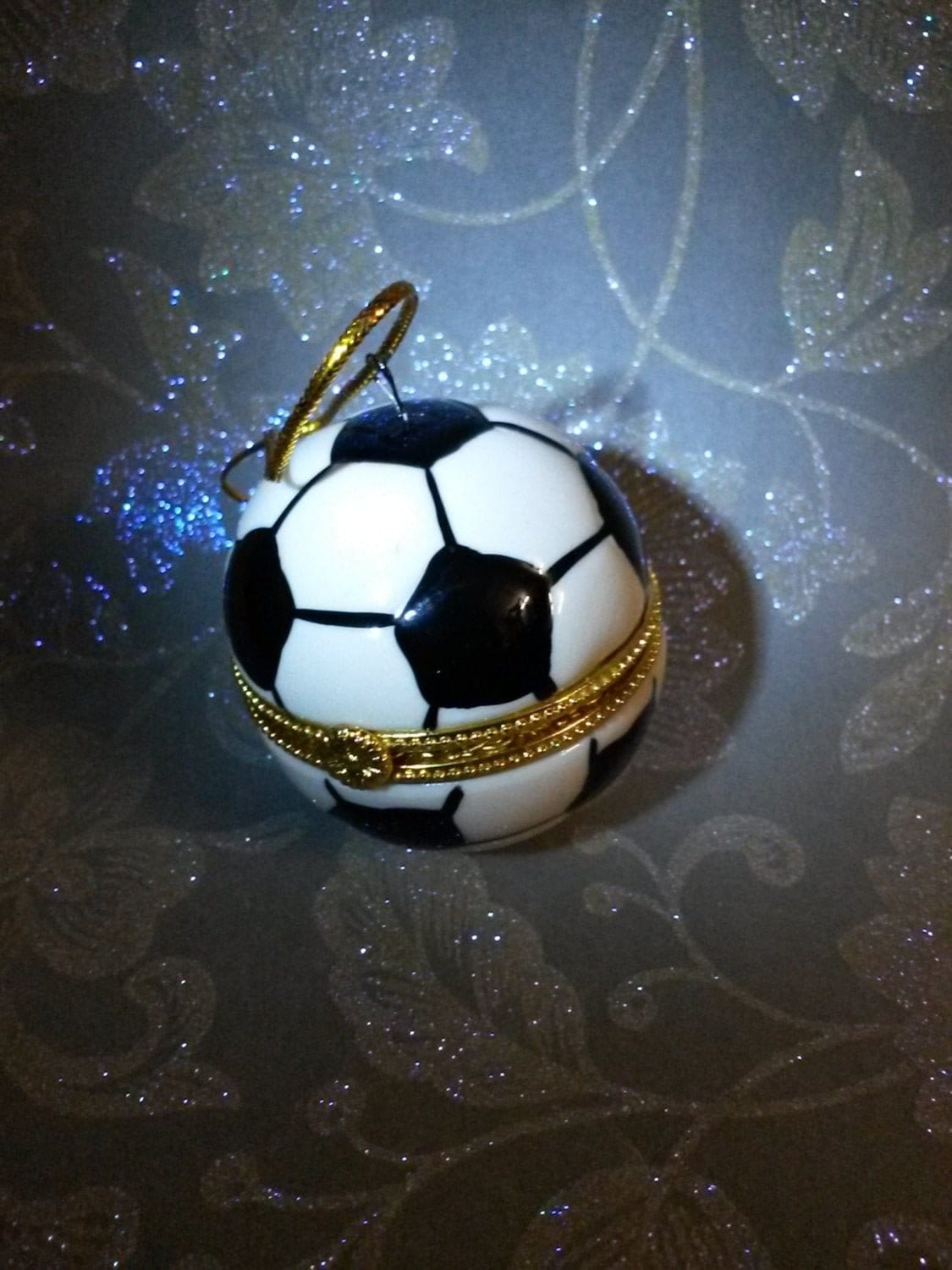 Neuheit Fußball Futbol Verlobungs Ring Box/Ohrringe Manschettenknöpfe Geschenk Engagement Vorschlag von iboxnyc