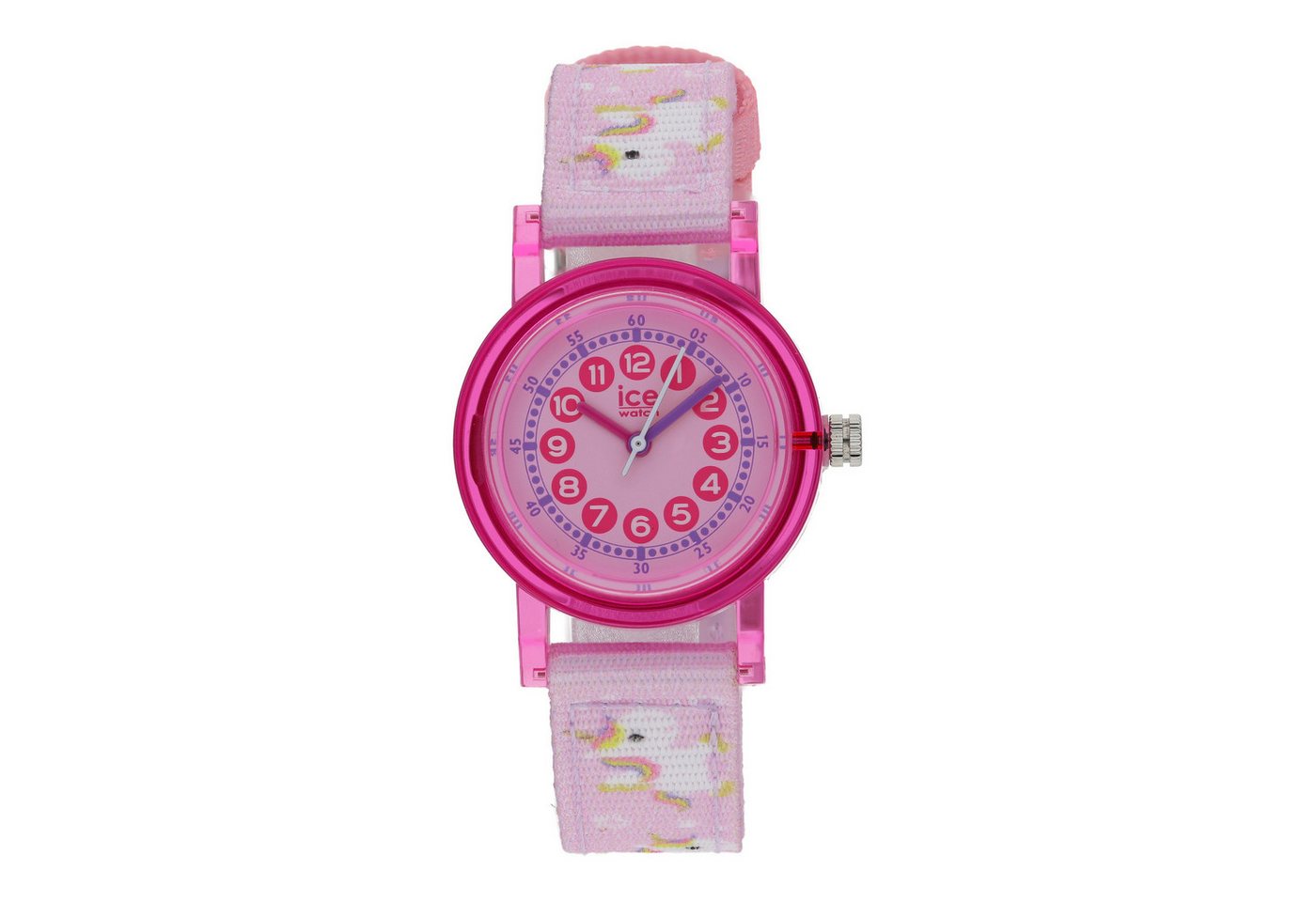 ice-watch Armband ICE Watch Kinderuhr ICE Learning 024496 Pink unicorn XS28-3H (kein Set, 1-tlg., kein Set) von ice-watch