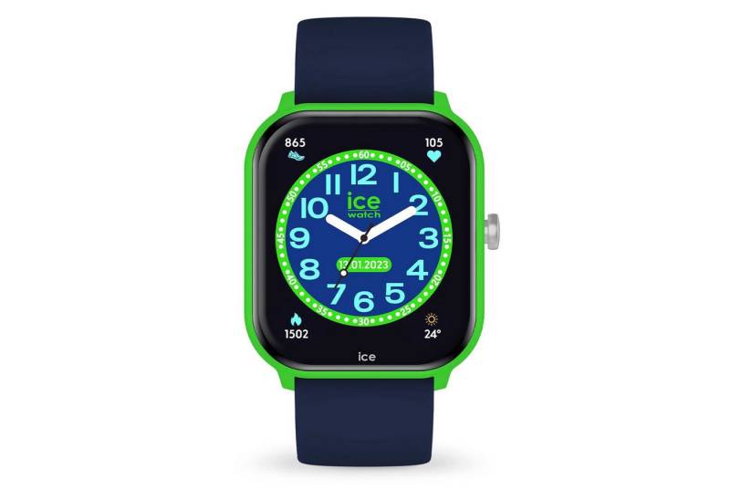 ice-watch Armband Ice-Watch Smartwatch Kinder 022790 ICE Smart Junior 2.0 Green Blue (kein Set, 1-tlg., kein Set) von ice-watch