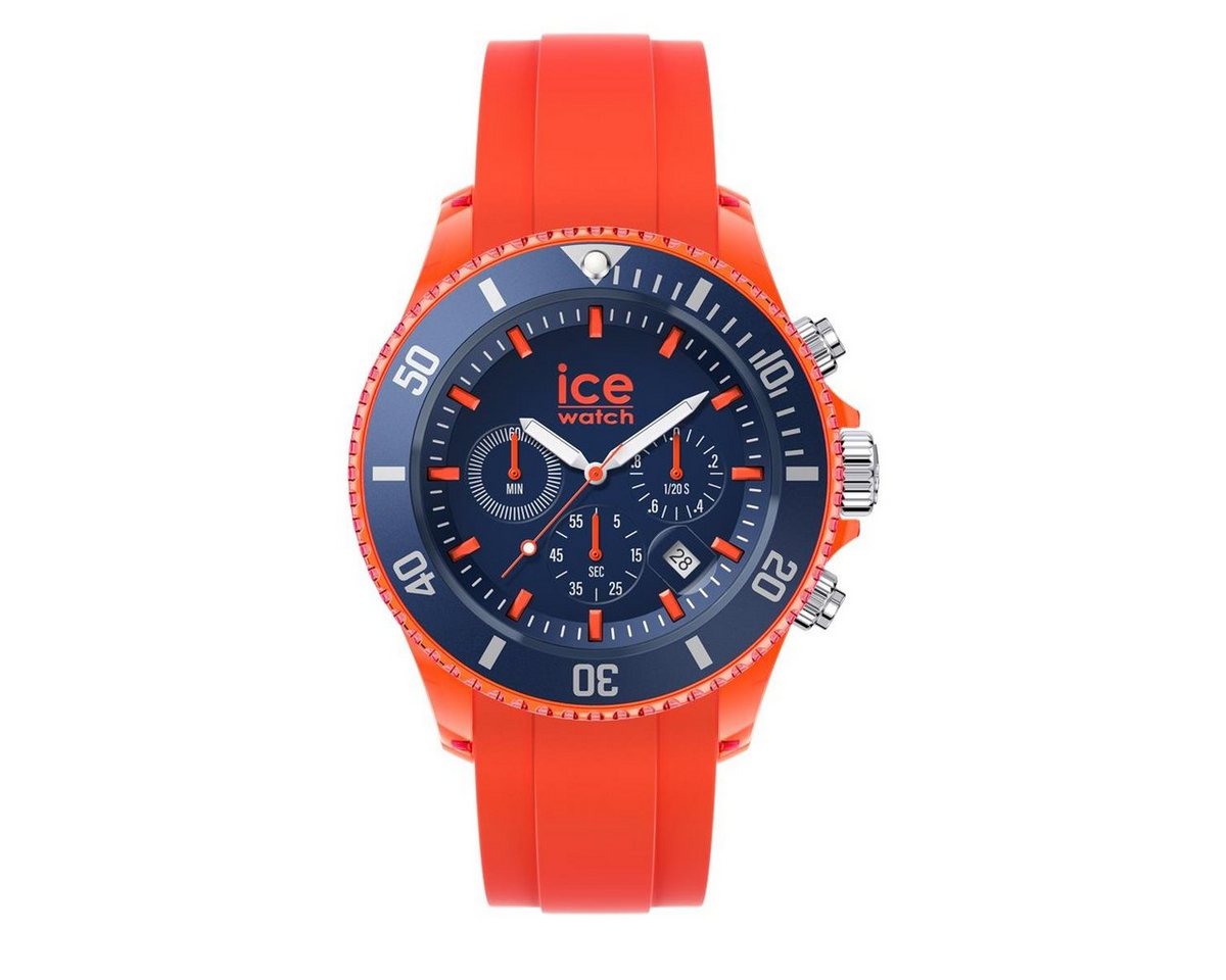 ice-watch Chronograph Ice-Watch Herren Uhr Ice Chrono 019845 Orange Blue, (1-tlg) von ice-watch