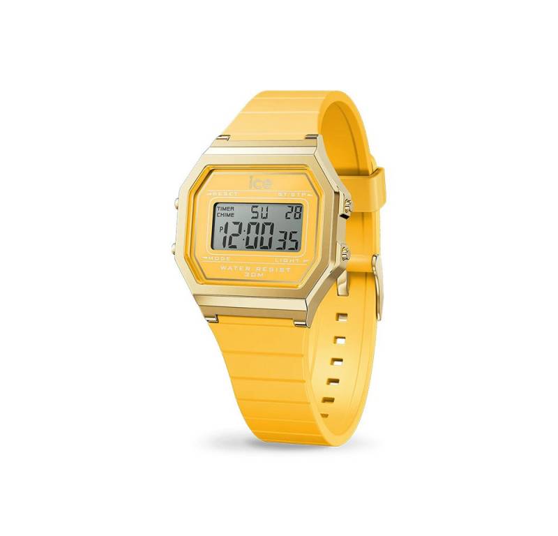ice-watch Digitaluhr Ice-Watch Ice Digit Retro Light Pineapple (S) 022053, Ice-Watch Ice Digit Retro Light Pineapple (S) von ice-watch