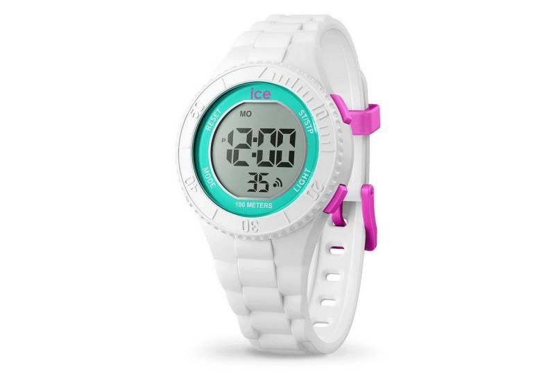 ice-watch Digitaluhr Ice-Watch Kinder Uhr ICE DigitWhite Turquoise von ice-watch