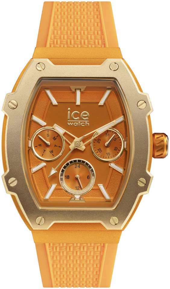 ice-watch Multifunktionsuhr ICE boliday summer - Alu - Small - MT 023287, Quarzuhr, Armbanduhr, Damenuhr, Datum, 12/24-Stunden-Anzeige von ice-watch