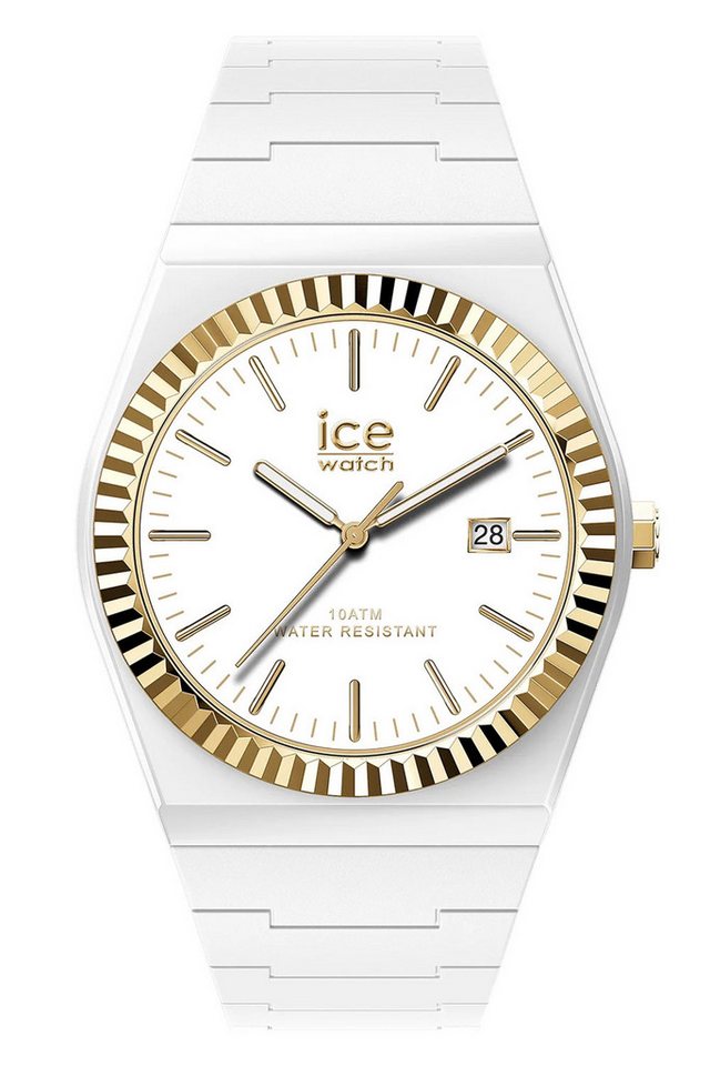 ice-watch Quarzuhr ICE Power S Weiß/Goldfarben von ice-watch