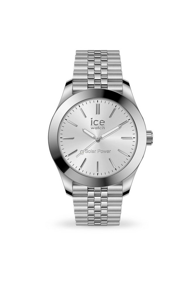 ice-watch Quarzuhr ICE Steel Solar, (Set) von ice-watch
