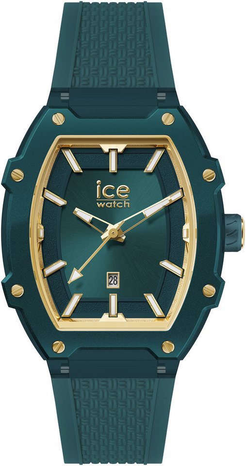 ice-watch Quarzuhr ICE boliday - Plastic - Small - 3H + Date 023996, Armbanduhr, Damenuhr, Silikonarmband, Datum, analog von ice-watch