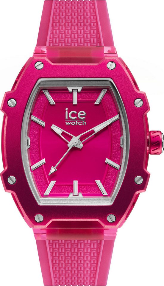 ice-watch Quarzuhr ICE boliday - Women - Plastic - Small - 3H 023323, Armbanduhr, Damenuhr, Silikonarmband, analog von ice-watch