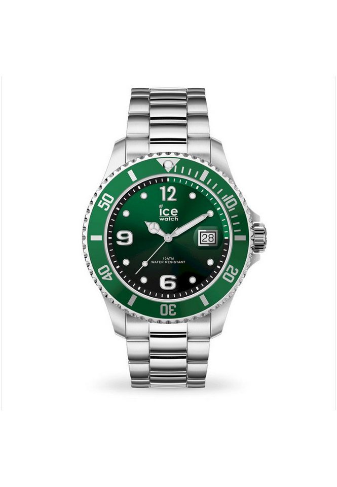 ice-watch Quarzuhr ICE steel Green silver von ice-watch