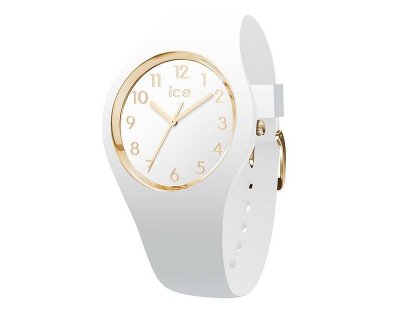 ice-watch Quarzuhr Ice-Watch Damen Uhr ICE Glam 014759 White Gold, Numbers, Small, (1-tlg) von ice-watch