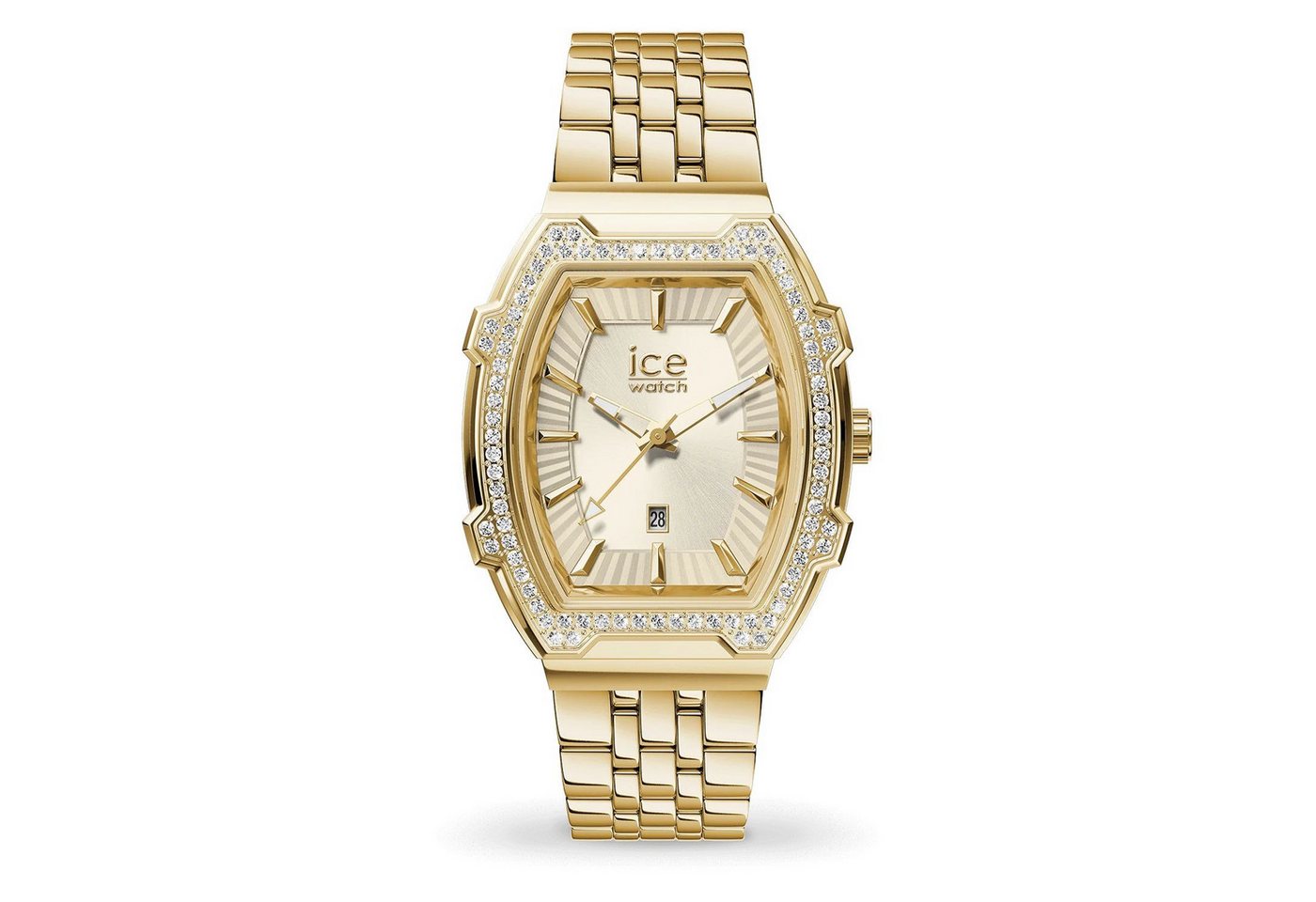 ice-watch Quarzuhr Ice-Watch Damenuhr ICE Boliday 024971 Full shiny Almond Stones, (1-tlg) von ice-watch