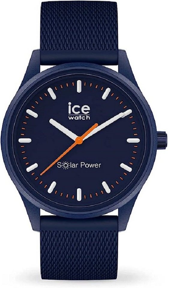 ice-watch Quarzuhr Ice-Watch - ICE solar power Atlantic Mesh, Ice-Watch - ICE solar power Atlantic Mesh von ice-watch