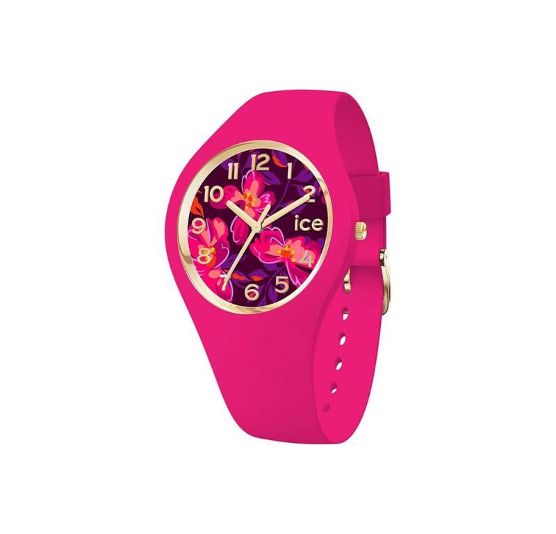 ice-watch Quarzuhr Ice-Watch Ice Flower Fuschia Blossom 021738, Ice-Watch Ice Flower Fuschia Blossom von ice-watch