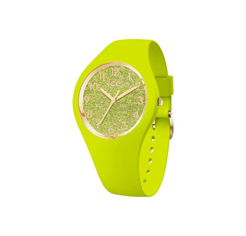 ice-watch Quarzuhr Ice-Watch Ice Glitter Neon Lime (S) 021225, Ice-Watch Ice Glitter Neon Lime (S) von ice-watch