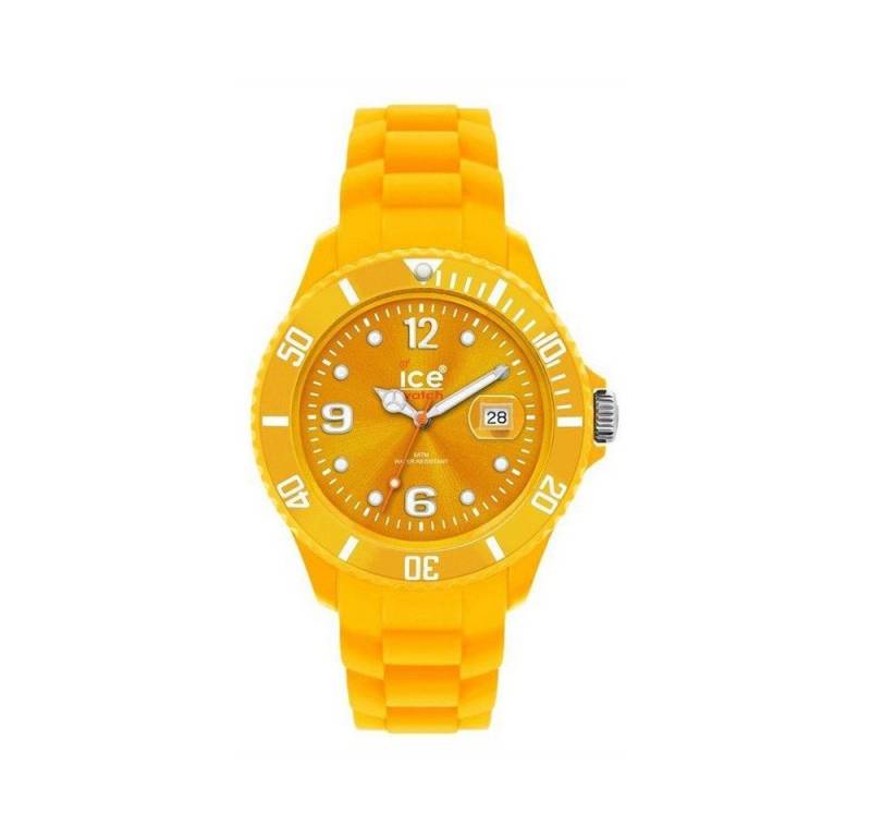 ice-watch Quarzuhr SI.GL.B.S.10, Tagesdatum mit Lupe, Kronenschutz, WR bis 5 bar von ice-watch