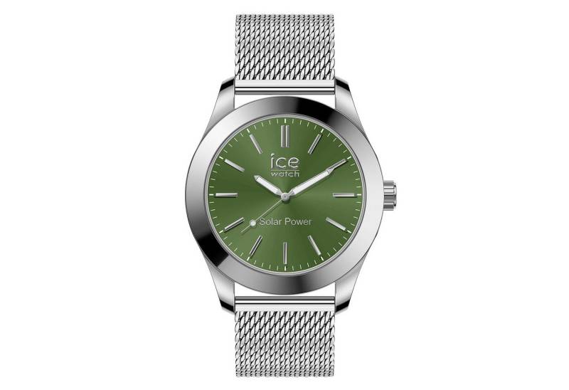ice-watch Solaruhr ICE Steel Solar M Grün von ice-watch
