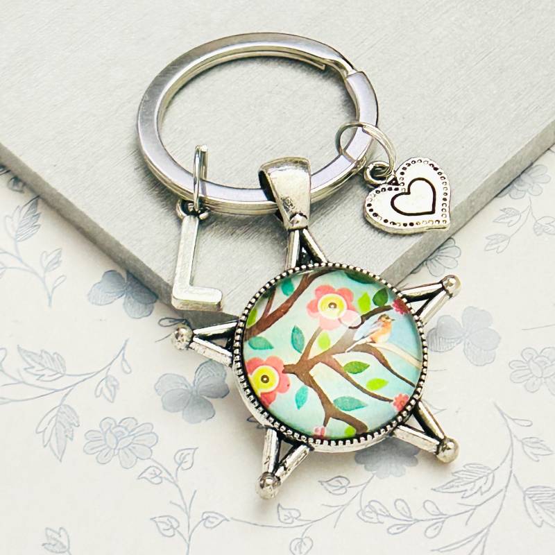 stammbaum Schlüsselanhänger Geschenk Für Frau, Baum Des Lebens Freunde von iceblues