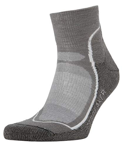 icebreaker M Hike+ Light Mini Grau, Herren Merino Socken, Größe XL - Farbe Fossil von Icebreaker