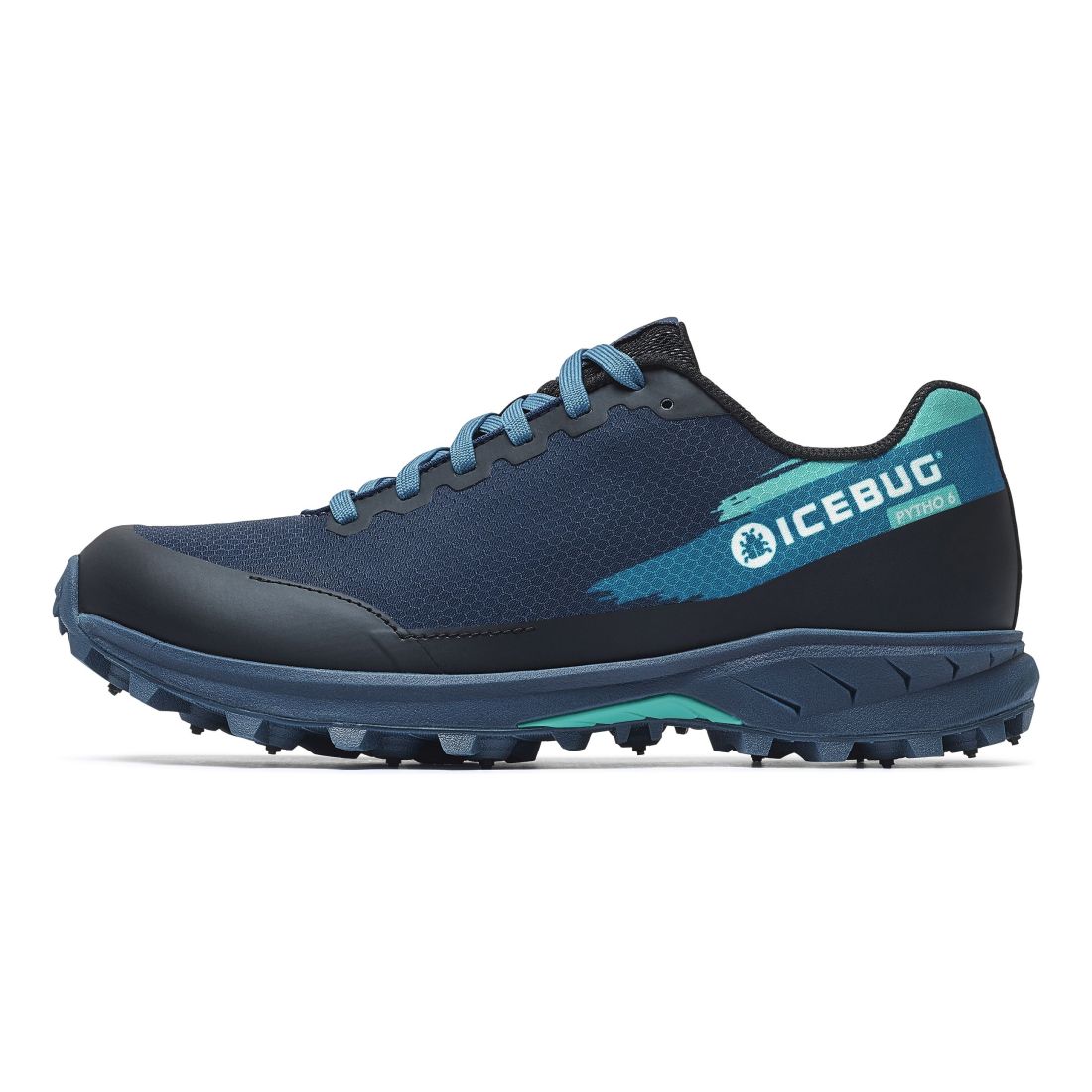 Icebug PYTHO6 BUGRIP Damen Laufschuhe blau Gr. 36,5 von icebug