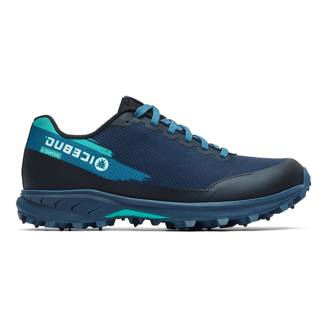 Icebug PYTHO6 BUGRIP Herren Laufschuhe blau Gr. 42,5 von icebug