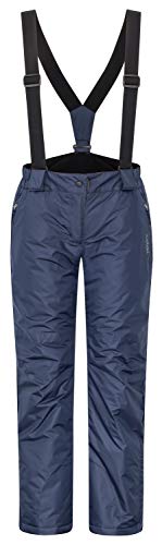 icefeld Damen Winterhose/Thermohose/Schneehose PFC frei Marineblau in L von icefeld