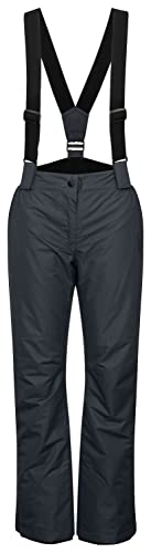 icefeld Damen Winterhose/Thermohose/Schneehose PFC frei schwarz in M von icefeld