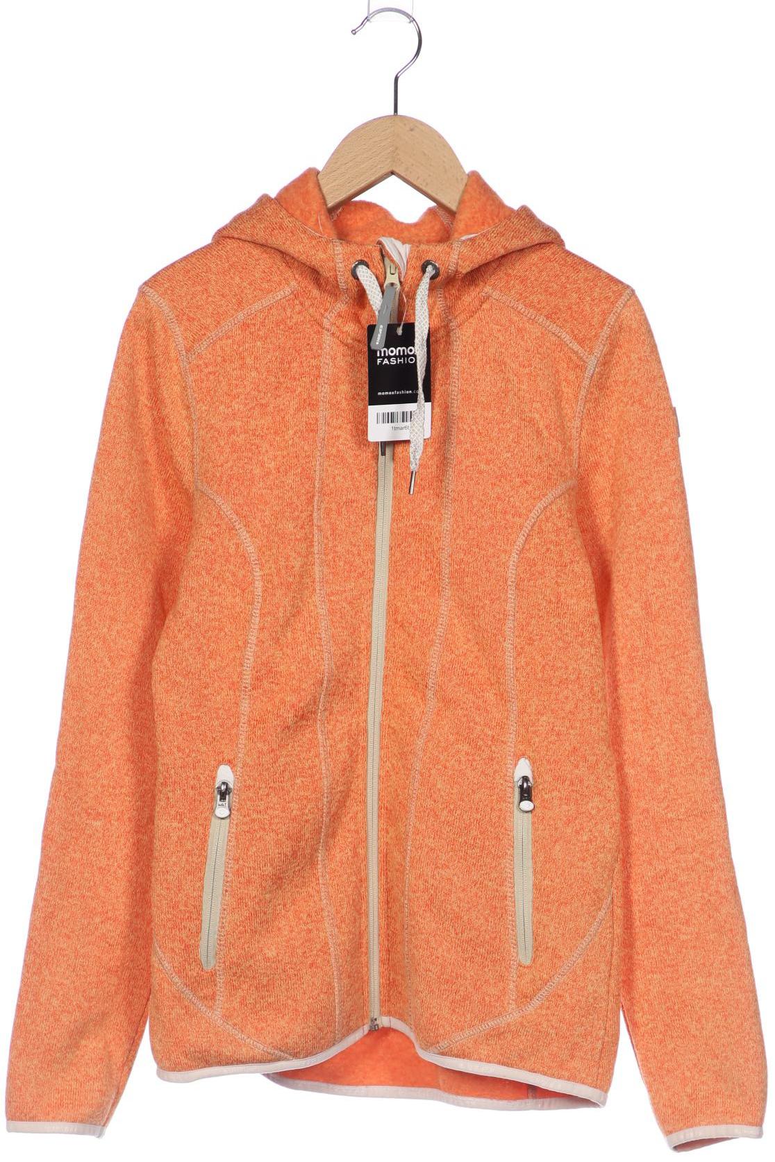 Icepeak Damen Kapuzenpullover, orange, Gr. 36 von icepeak