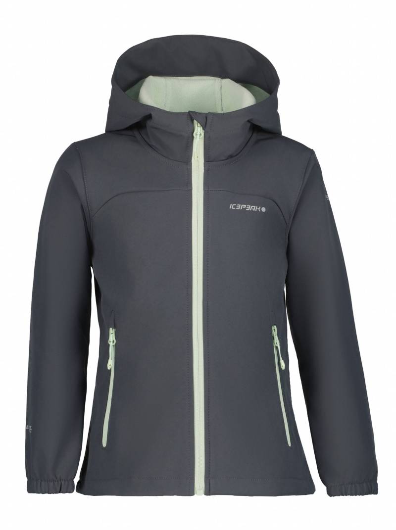 Icepeak Softshelljacke "KULM JR" 1 Stk. tlg. mitKapuze für Kinder und Jugendliche, mit Kapuze, mit Fleece-Futter von icepeak