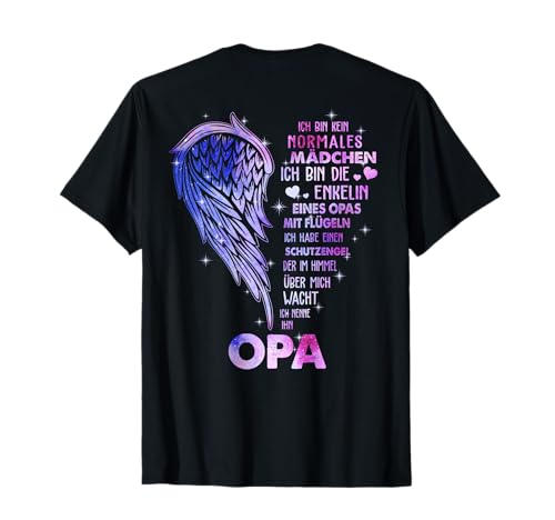 ich bin kein normales mädchen ich bin die enkelin eines opas T-Shirt von ich bin kein normales mädchen