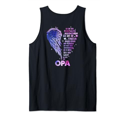 ich bin kein normales mädchen ich bin die enkelin eines opas Tank Top von ich bin kein normales mädchen