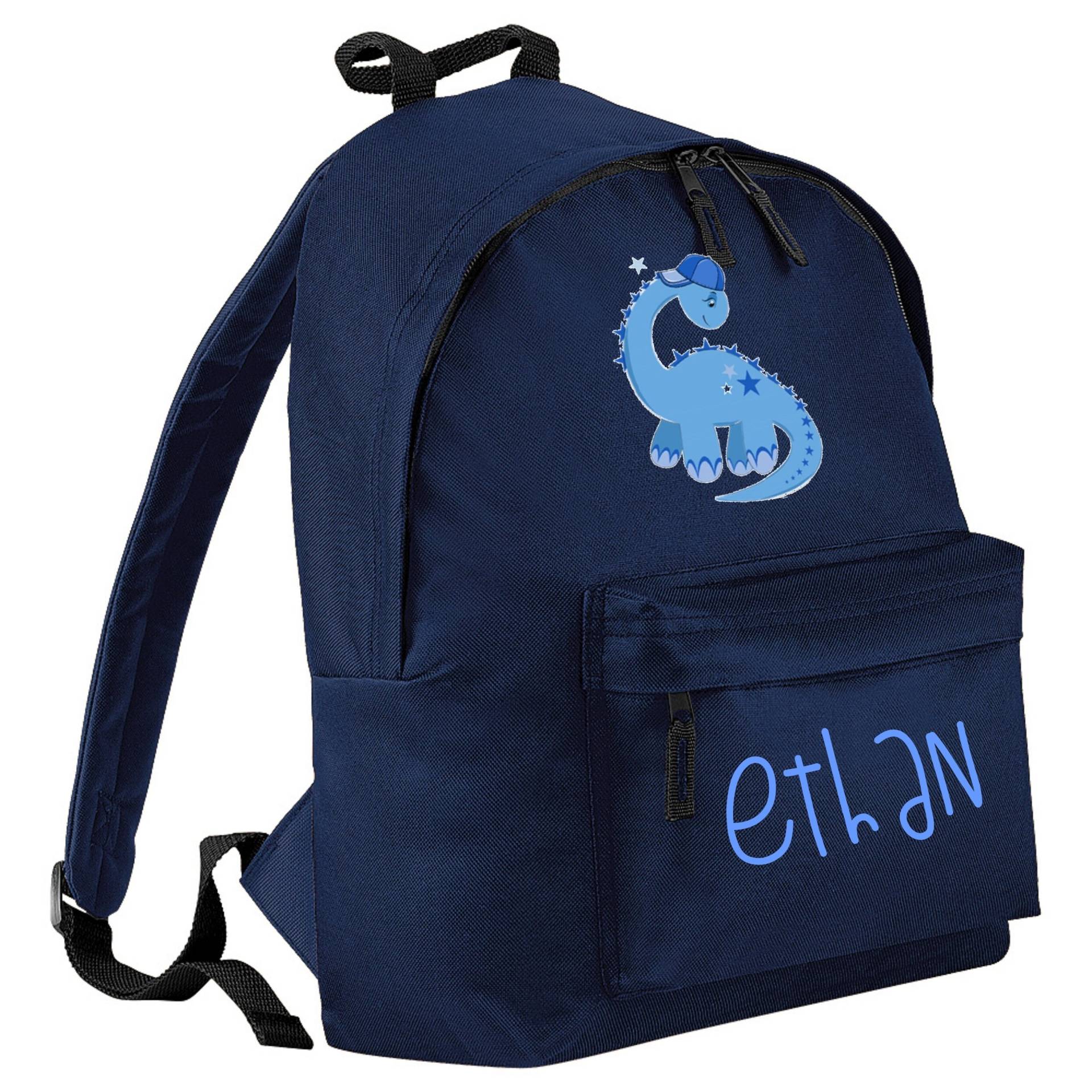 Personalisierte Name Dinosaurier Jungen Rucksack Kindertaschen Zurück Zu Schulkindergeschenke Benutzerdefinierte Einhorn Taschen von icklepeanuts